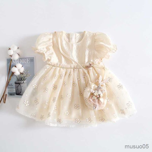 girl's dresses children princess dress girls dress infant fashion birthday party gown kids mesh clothes summer with bag, Red;yellow
girl's dresses children princess dress girls dress infant fashion birthday party gown kids mesh clothes summer with bag, Red;yellow