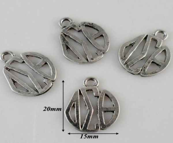 charms whole 20pcs a lot antique silver plated greek letter sorority delta sigma thetaconnectorpendant factory e61007191836405, Bronze;silver
charms whole 20pcs a lot antique silver plated greek letter sorority delta sigma thetaconnectorpendant factory e61007191836405, Bronze;silver