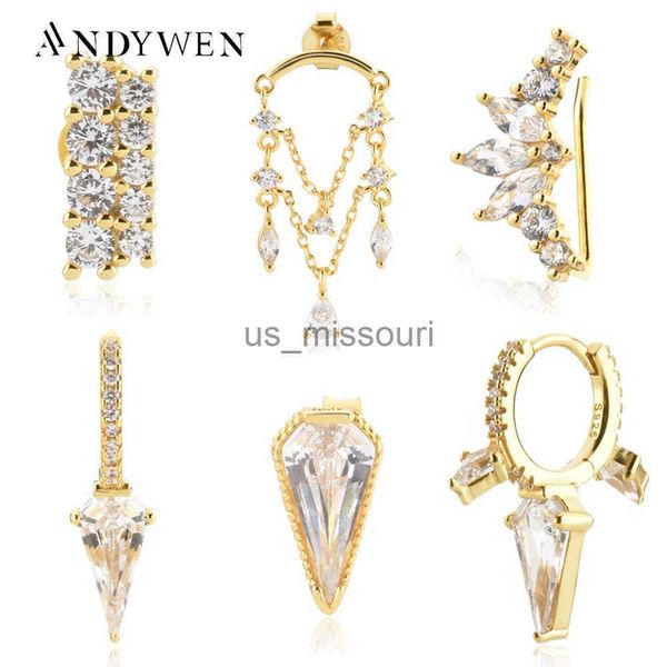 stud andywen 925 sterling silver gold chain zircon chain drop stud earring line crystal cz luxury clips fine jewelry wedding gift j230529 j2, Golden;silver
stud andywen 925 sterling silver gold chain zircon chain drop stud earring line crystal cz luxury clips fine jewelry wedding gift j230529 j2, Golden;silver