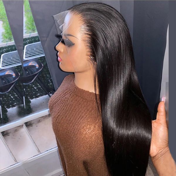 30 inch lace front wig brazilian bone straight human hair wig hd transparent 13x4 lace frontal wig 4x4 closue wigs for women, Black;brown
30 inch lace front wig brazilian bone straight human hair wig hd transparent 13x4 lace frontal wig 4x4 closue wigs for women, Black;brown