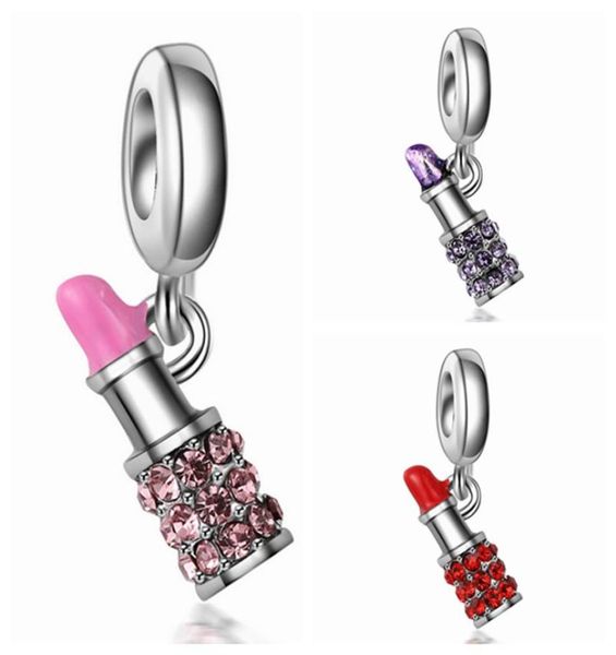 whole 20pcs lot fashion silver plated rhinestone lipstick design dangle diy charms fit european bracelet necklace low pric7561453, Bronze;silver
whole 20pcs lot fashion silver plated rhinestone lipstick design dangle diy charms fit european bracelet necklace low pric7561453, Bronze;silver