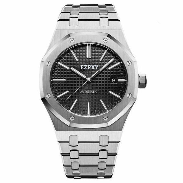 apa22 royal montre de luxe men's watch designer automatic mechanical watch classic luxury watch stainless steel waterproof luminous, Slivery;brown
apa22 royal montre de luxe men's watch designer automatic mechanical watch classic luxury watch stainless steel waterproof luminous, Slivery;brown