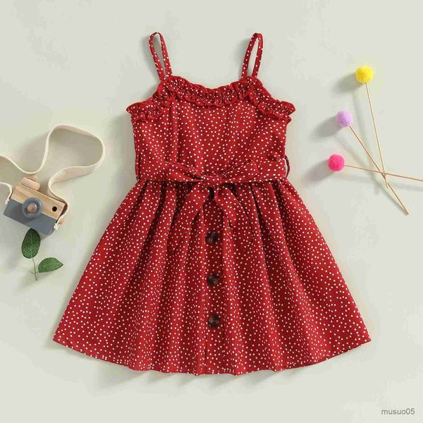 girl's dresses baby toddler infant kids girl dress summer sleeveless neck dots print button dresses for girls, Red;yellow
girl's dresses baby toddler infant kids girl dress summer sleeveless neck dots print button dresses for girls, Red;yellow