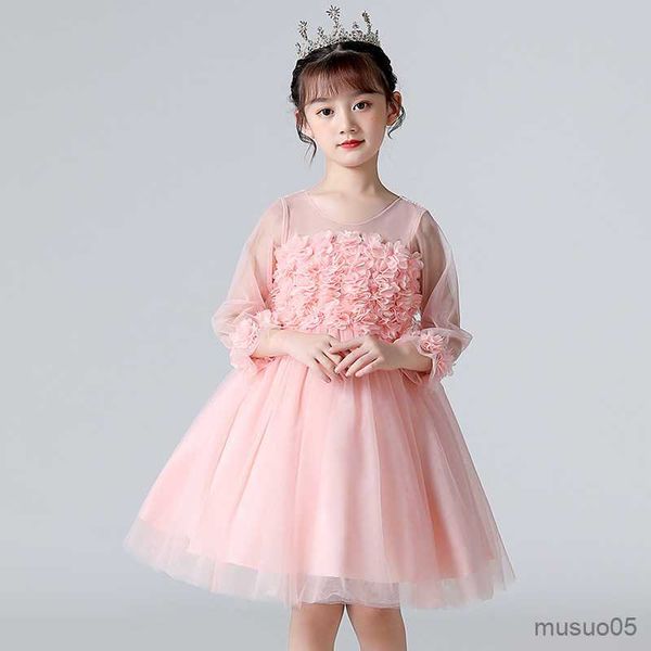 girl's dresses autumn baby girls sweet mesh sleeve flowers embroidery dress flowers princess dress kids clothes, Red;yellow
girl's dresses autumn baby girls sweet mesh sleeve flowers embroidery dress flowers princess dress kids clothes, Red;yellow