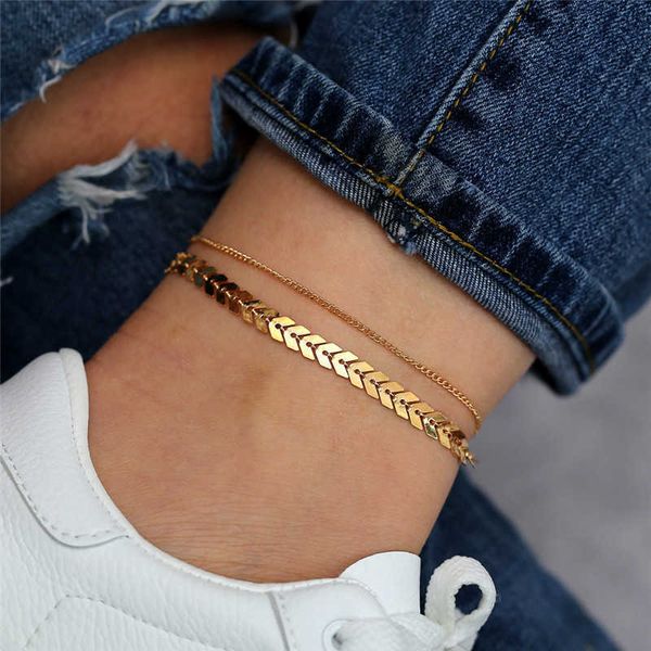 anklets tobilo bohemian vintage double layers anklets for women gold color summer ocean beach ankle bracelet foot leg chain jewelry aa230530, Red;blue
anklets tobilo bohemian vintage double layers anklets for women gold color summer ocean beach ankle bracelet foot leg chain jewelry aa230530, Red;blue