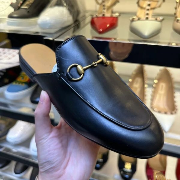mules loafers men women flat slippers 100% leather size 34-44 princetown authentic cowhide casual shoe round toe classic slides loafers mens, Black
mules loafers men women flat slippers 100% leather size 34-44 princetown authentic cowhide casual shoe round toe classic slides loafers mens, Black