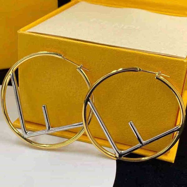 designer jewelry bracelet necklace ring plated two colors earrings 5cm brass 925 needle earrings female, Golden
designer jewelry bracelet necklace ring plated two colors earrings 5cm brass 925 needle earrings female, Golden
