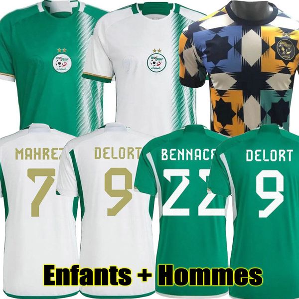 algerie soccer jersey mahrez 2023 home away bounedjah feghouli bennacer atal 22 23 algeria maillot de foot algeria men kids kit football shi, Black;yellow
algerie soccer jersey mahrez 2023 home away bounedjah feghouli bennacer atal 22 23 algeria maillot de foot algeria men kids kit football shi, Black;yellow