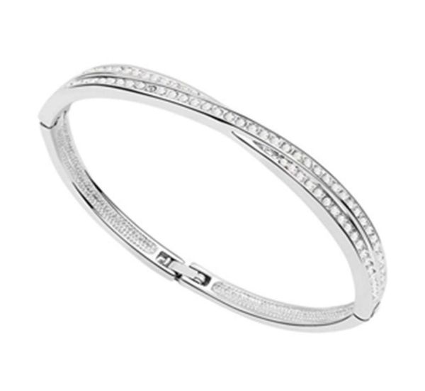 bracelet bangles for women made with czech preciosa crystals 18k white gold filled trendy charm jewelry 682624862565859, Black
bracelet bangles for women made with czech preciosa crystals 18k white gold filled trendy charm jewelry 682624862565859, Black