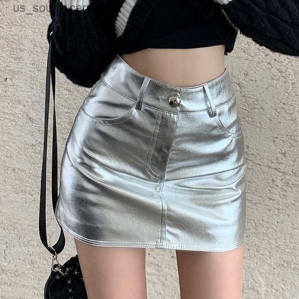 skirts women's super short pu leather skirt high street solid color faux leather mini skirt lady party club skirt l230522, Black
skirts women's super short pu leather skirt high street solid color faux leather mini skirt lady party club skirt l230522, Black