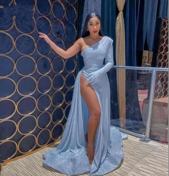reflectiv baby blue mermaid prom dresses long one shoulder sequined high side split ruffles formal evening gowns party wear c5991963, Black
reflectiv baby blue mermaid prom dresses long one shoulder sequined high side split ruffles formal evening gowns party wear c5991963, Black
