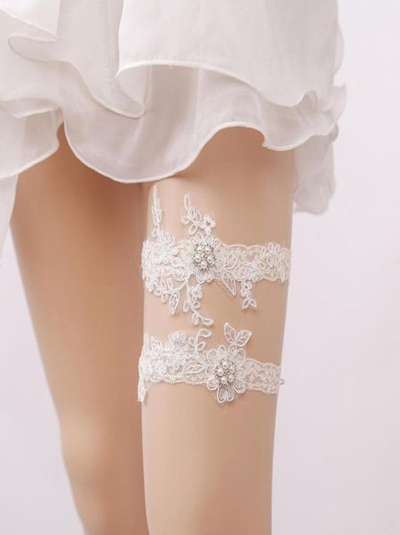 lace garter set for bride with fake pearl bridal prom lace gift chic 2 garters stretch 1623 inch5614989, White
lace garter set for bride with fake pearl bridal prom lace gift chic 2 garters stretch 1623 inch5614989, White