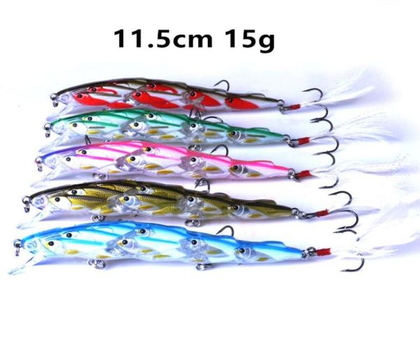 5 color mixed 115cm 15g minnow hard baits lures fishing hooks 6 treble hook fishhooks pesca tackle kl4938852982350710
5 color mixed 115cm 15g minnow hard baits lures fishing hooks 6 treble hook fishhooks pesca tackle kl4938852982350710