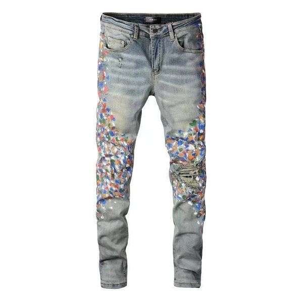 designer flared jeans stacked am jeans purple jeans man long pants trousers streetwear washed old jeans long jeans hole 28-40826, Blue
designer flared jeans stacked am jeans purple jeans man long pants trousers streetwear washed old jeans long jeans hole 28-40826, Blue
