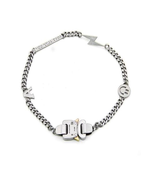 1017 alyx studio logo alloy chain necklace bracelet belts men women hip hop outdoor street accessories festival gift ship3427038, Silver
1017 alyx studio logo alloy chain necklace bracelet belts men women hip hop outdoor street accessories festival gift ship3427038, Silver