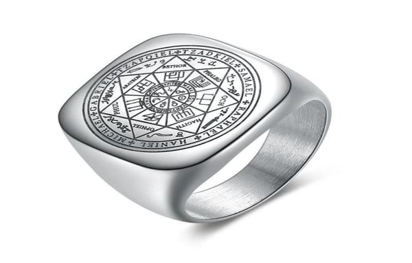 solomon rings for men silver color magic runes stainless steel signet rings pagan amulet male jewelry5828879, Golden;silver
solomon rings for men silver color magic runes stainless steel signet rings pagan amulet male jewelry5828879, Golden;silver