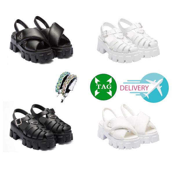 luxurys shoes famous slipper fashion women foam rubber sandals prad platform sandal soft leather sole summer fisherman triangle outdoors wom, Black
luxurys shoes famous slipper fashion women foam rubber sandals prad platform sandal soft leather sole summer fisherman triangle outdoors wom, Black