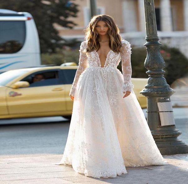 elegant gown berta wedding dresses deep v neck backless 3d flora lace appliques beach bridal custom robe de mariee3863337, White
elegant gown berta wedding dresses deep v neck backless 3d flora lace appliques beach bridal custom robe de mariee3863337, White