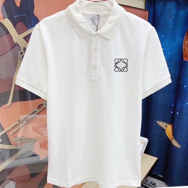 casual polo shirt mens short sleeve t shirt loe designer luxury brand embroidery polos business button polo shirts, White;black
casual polo shirt mens short sleeve t shirt loe designer luxury brand embroidery polos business button polo shirts, White;black