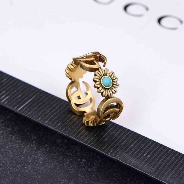 designer jewelry bracelet necklace ring ancient daisy pine stone women's simple hollow ring lovers' ring, Silver
designer jewelry bracelet necklace ring ancient daisy pine stone women's simple hollow ring lovers' ring, Silver