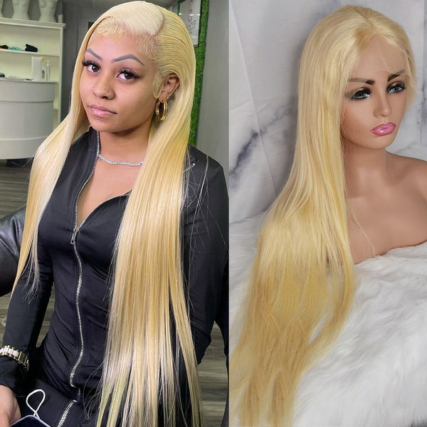 613 lace frontal wig 13*4 30 40 inch honey blonde straight lace front human hair wigs for balck women 13x6 hd lace frontal wig, Black;brown
613 lace frontal wig 13*4 30 40 inch honey blonde straight lace front human hair wigs for balck women 13x6 hd lace frontal wig, Black;brown