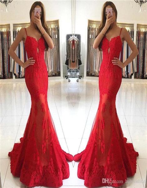 new arrival sweetheart red lace evening dresses long mermaid spaghetti straps backless prom dress party gowns for holidays6820184, Black;red
new arrival sweetheart red lace evening dresses long mermaid spaghetti straps backless prom dress party gowns for holidays6820184, Black;red