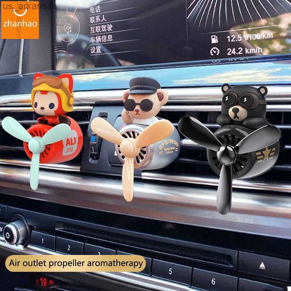 new 1pc car air vent freshener purifier teddy bear pilot rotating propeller interior perfume diffuser auto air outlet fragrance accessories
new 1pc car air vent freshener purifier teddy bear pilot rotating propeller interior perfume diffuser auto air outlet fragrance accessories
