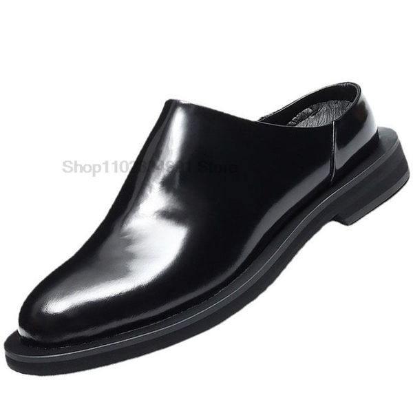 luxury genuine leather men slippers shoes slip on flats mens dress shoes classic casual fashion mens oxford shoes black brown
luxury genuine leather men slippers shoes slip on flats mens dress shoes classic casual fashion mens oxford shoes black brown