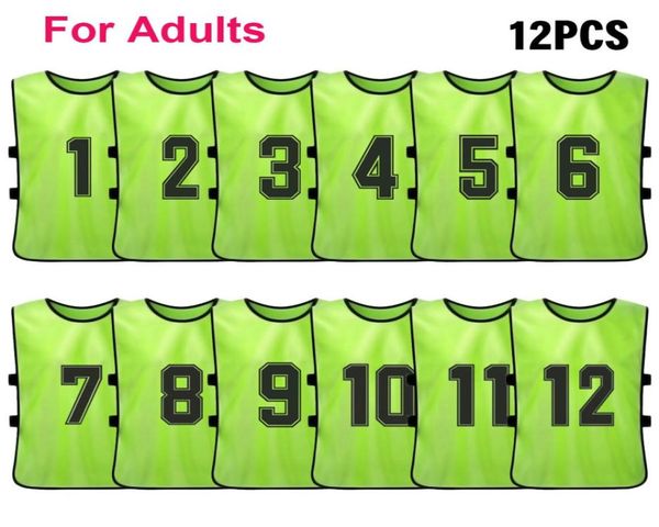 12 pcs adults soccer pinnies quick drying football team jerseys youth sports scrimmage soccer team training numbered bibs4462075
12 pcs adults soccer pinnies quick drying football team jerseys youth sports scrimmage soccer team training numbered bibs4462075