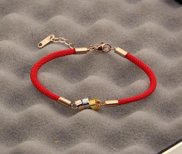 whole love charm bracelets red string red rope jewelry three ring three color red black rope bracelet love bracelets woman ma1263191, Golden;silver
whole love charm bracelets red string red rope jewelry three ring three color red black rope bracelet love bracelets woman ma1263191, Golden;silver