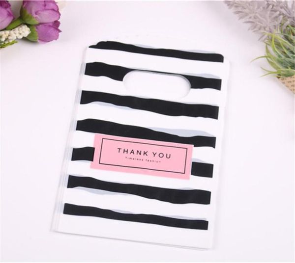 whole 100pcslot new design blackwhite striped packaging bags for gift small plastic jewellery pouches with thank you7223508, Pink;blue
whole 100pcslot new design blackwhite striped packaging bags for gift small plastic jewellery pouches with thank you7223508, Pink;blue