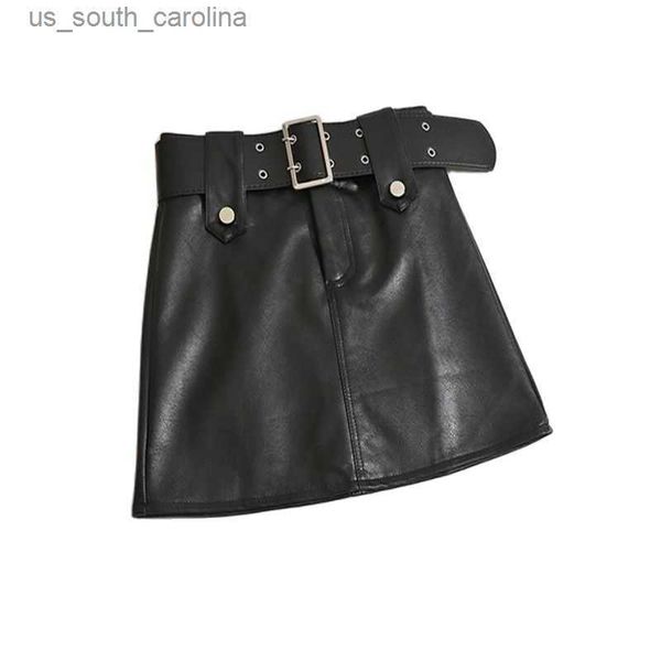skirts 2023 new winter womens pu faux leather skirt short skinny high waist bodycon skirts with belt l230522, Black
skirts 2023 new winter womens pu faux leather skirt short skinny high waist bodycon skirts with belt l230522, Black