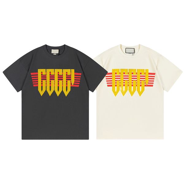 23ss new made in italy woman men's t-shirts high end classic stripe cc rivet letter printed short sleeve simple summer breathable stree, White;black
23ss new made in italy woman men's t-shirts high end classic stripe cc rivet letter printed short sleeve simple summer breathable stree, White;black
