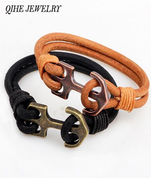 wholeqihe jewelry blackcoffee color leather anchor charm bracelet ship bracelet bangle nautical jewelry men039s summmer f9462094, Golden;silver
wholeqihe jewelry blackcoffee color leather anchor charm bracelet ship bracelet bangle nautical jewelry men039s summmer f9462094, Golden;silver