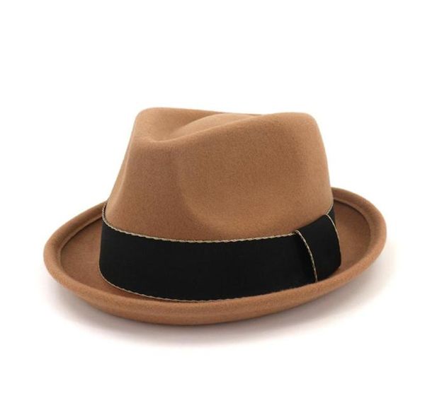 latest women men upturn brim wool felt fedora hats with ribbon party jazz trilby cap black homburg ladies church hat1800740312c9297578, Blue;gray
latest women men upturn brim wool felt fedora hats with ribbon party jazz trilby cap black homburg ladies church hat1800740312c9297578, Blue;gray