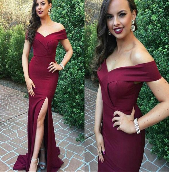 zuhair murad burgundy mermaid prom dresses satin off the shoulder side split sweep train bridesmaid dress evening party gorg7654852, Black
zuhair murad burgundy mermaid prom dresses satin off the shoulder side split sweep train bridesmaid dress evening party gorg7654852, Black
