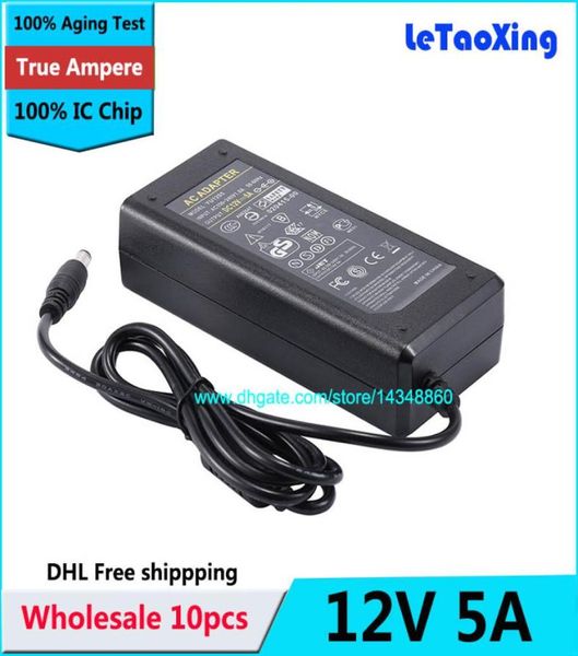 10pcs ac 100240v adaptor to dc power adapter 12v 5a supply 60w for 5050 3528 led light monitor with ic chip1903595
10pcs ac 100240v adaptor to dc power adapter 12v 5a supply 60w for 5050 3528 led light monitor with ic chip1903595
