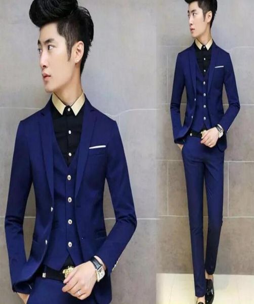 new arrivals two buttons royal blue groom tuxedos notch lapel groomsmen men wedding tuxedos dinner prom suits jacketpantsvest2502353, Black;gray
new arrivals two buttons royal blue groom tuxedos notch lapel groomsmen men wedding tuxedos dinner prom suits jacketpantsvest2502353, Black;gray