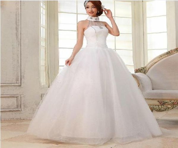 50 off actual image elegant ball gown strapless floor length halter beading tulle wedding dress gownthe same as picture02349491, White
50 off actual image elegant ball gown strapless floor length halter beading tulle wedding dress gownthe same as picture02349491, White