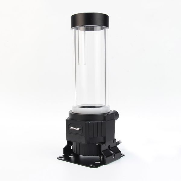 

drives enermax neochanger pump water tank combination 12v rgb light / split water cooling with digital display