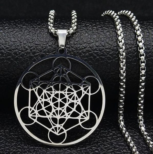 pendant necklaces 316 stainless steel metatron cube necklace star of david chakra yoga meditation hiphop chain man woman jewelry 8444223, Silver
pendant necklaces 316 stainless steel metatron cube necklace star of david chakra yoga meditation hiphop chain man woman jewelry 8444223, Silver