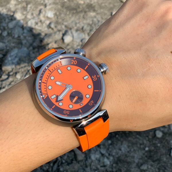 watch mens watch mechanical movement leather strap fashion watches waterproof design wristwatch montre de luxe fashion watch, Slivery;brown
watch mens watch mechanical movement leather strap fashion watches waterproof design wristwatch montre de luxe fashion watch, Slivery;brown