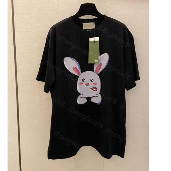 23ss womens t-shirt womens designer clothing tee round neck pure cotton big-eared rabbit color logo printing short sleeve t-shirt womens clo, White
23ss womens t-shirt womens designer clothing tee round neck pure cotton big-eared rabbit color logo printing short sleeve t-shirt womens clo, White