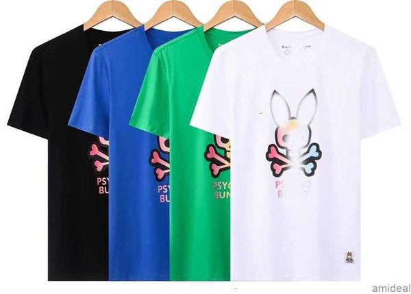 men's psychos bunny short sleeve t-shirt colorful skull rabbit print crew neck european and american street fashion couple size m-xxxl, White;black
men's psychos bunny short sleeve t-shirt colorful skull rabbit print crew neck european and american street fashion couple size m-xxxl, White;black
