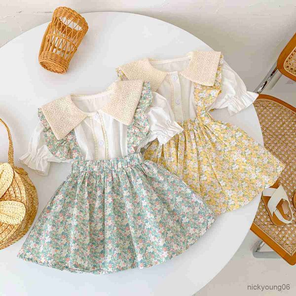clothing sets 2023 summer children baby girl 2pc clothes cotton short sleeve button floral suspender skirt suit outfits, White
clothing sets 2023 summer children baby girl 2pc clothes cotton short sleeve button floral suspender skirt suit outfits, White