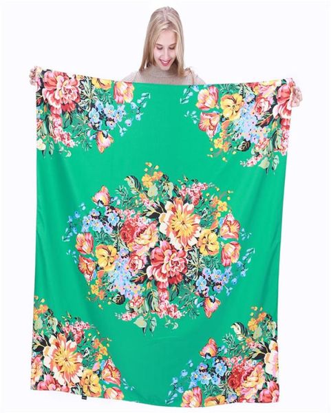 new floral printing 100 silk scarf women bandana fashion neckerchief female hijab 130cm square scarves silk foulard lady shawls9194664, Blue;gray
new floral printing 100 silk scarf women bandana fashion neckerchief female hijab 130cm square scarves silk foulard lady shawls9194664, Blue;gray