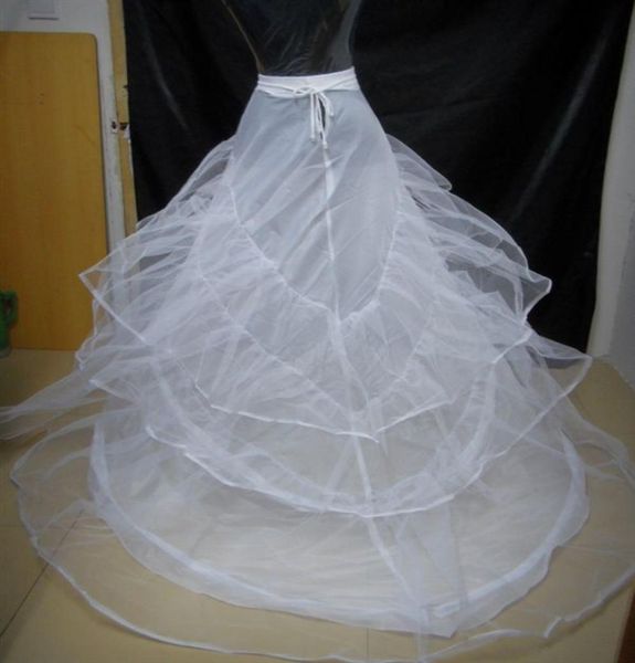 white three layers wedding chapel train petticoat crinoline bridal accessories underskirt for wedding prom quincean8924509
white three layers wedding chapel train petticoat crinoline bridal accessories underskirt for wedding prom quincean8924509