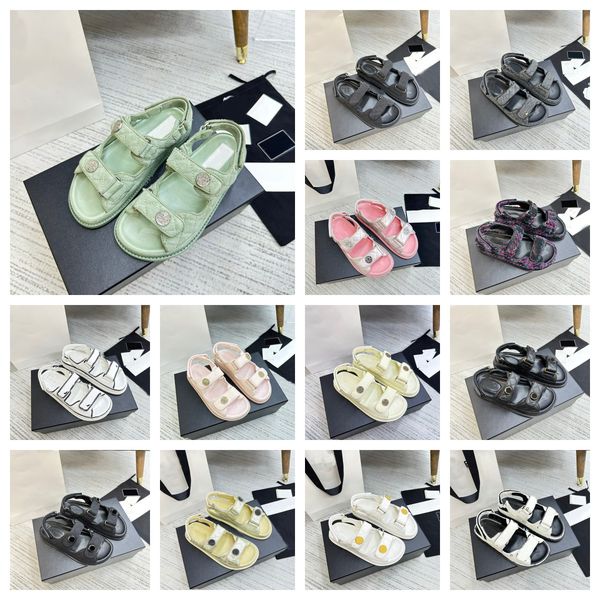 designer sandals womens act flat sandal lambskin hook & loop sandals gold metal letter rubber sole shoe two adjustable straps with box, Black
designer sandals womens act flat sandal lambskin hook & loop sandals gold metal letter rubber sole shoe two adjustable straps with box, Black