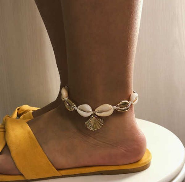 anklets vinage handmade natural shell anklets for women bohemian rope strand bracelets jewelry gift accessories barefoot leg ankle chain aa2, Red;blue
anklets vinage handmade natural shell anklets for women bohemian rope strand bracelets jewelry gift accessories barefoot leg ankle chain aa2, Red;blue