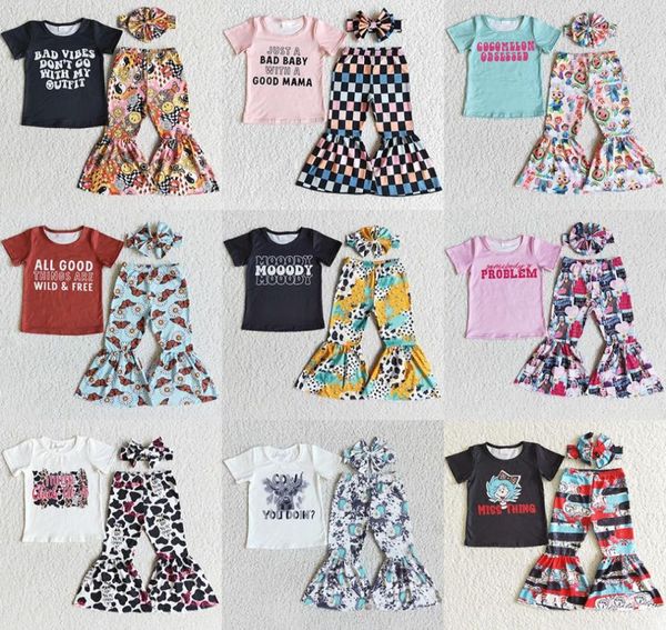 fashion kids designer clothes girl sets boutique baby girls clothing set with bow cute toddler outfit short sleeve bell bottom pan1471192, White
fashion kids designer clothes girl sets boutique baby girls clothing set with bow cute toddler outfit short sleeve bell bottom pan1471192, White